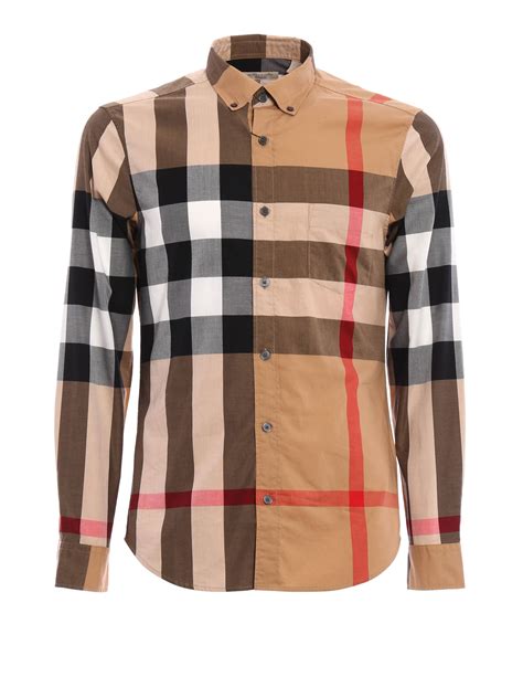 burberry camicie usate|Camicia burberry .